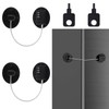 New Upgraded Fridge Door Locks, Windspeed 2Pack Refrigerator Lock Combination
