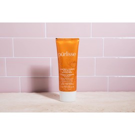 Purlisse Pumpkin and Ginger Detoxifying Charcoal Mask: Cruelty-free & clean, Paraben & Sulfate-free, Pumpkin repairs, Ginger soothes skin | 2.5oz