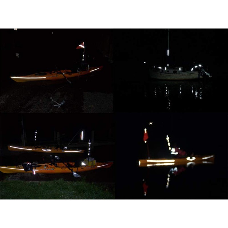 Solas Reflective Tape Silver Marine Safety Warning Tape(2in x 75ft)