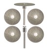5Pcs Cutting Wheels Cutting Discs 35mm for Tungsten Electrode Sharpener