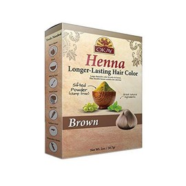 OKAY HENNA LONGER LASTING COLOR Brown 50gr