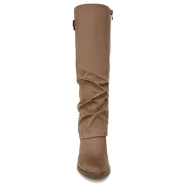 Blowfish Malibu Women's Carefree Knee High Heeled Boot Knee High Boot Taupe 7 M