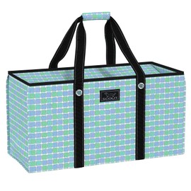 SCOUT Errand Boy - Extra Large Lightweight Utility Tote with Breakaway Zipper - Collapsible Grocery and Market or Beach Tote