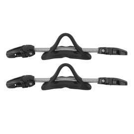 2pcs Diving Fin Strap Adjustable Quick Release Buckle Universal Scuba Diving Fin Spring Heel Strap Replacement B Buckle