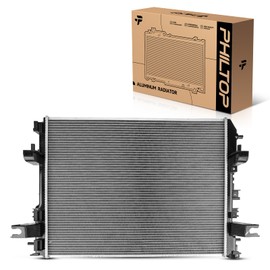 PHILTOP CU13129 Replacement Radiator for 1500, 1500 Classic, Ram 1500, 2500, Ram 2500, 3500