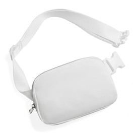 Gitus Fanny Pack, White, One Size, Mini Belt Bag