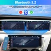 Motorsi Single Din Car Stereo with Wireless Apple Carplay, 6.9