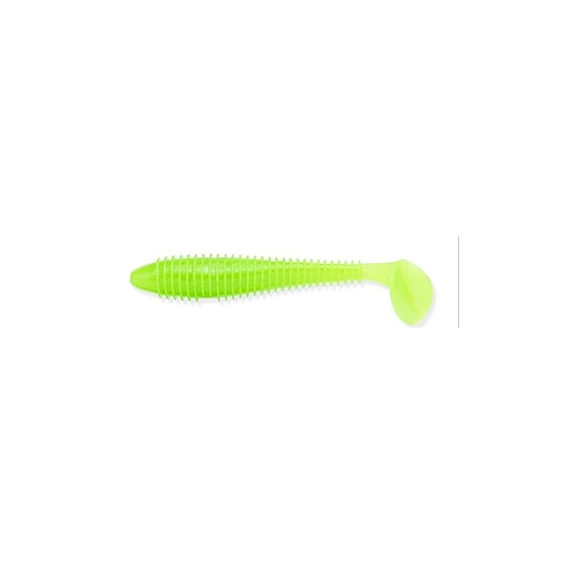KEITECH Swing Impact Fat 3.8 inch, #026 Clear Chartreuse Glow