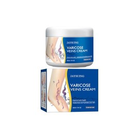 Varicose Veins Relief Cream foot care cream,Leg Relief Varicose Veins Cream - Post-Workout Leg Recovery Cream, Anti-Swelling Formula, Biodegradable Tube Body Care, Moisturizing Moisturizer Plastic Caffeine Glycerin Comfort Moisture Hydrating Cosmetic - S