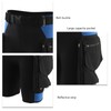 Swimming Snorkeling Diving Shorts with Pockets Stainless Steel Air Drain