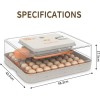 Unbranded 56 EGG Incubator for Hatching Egg Temperature Humidity Control