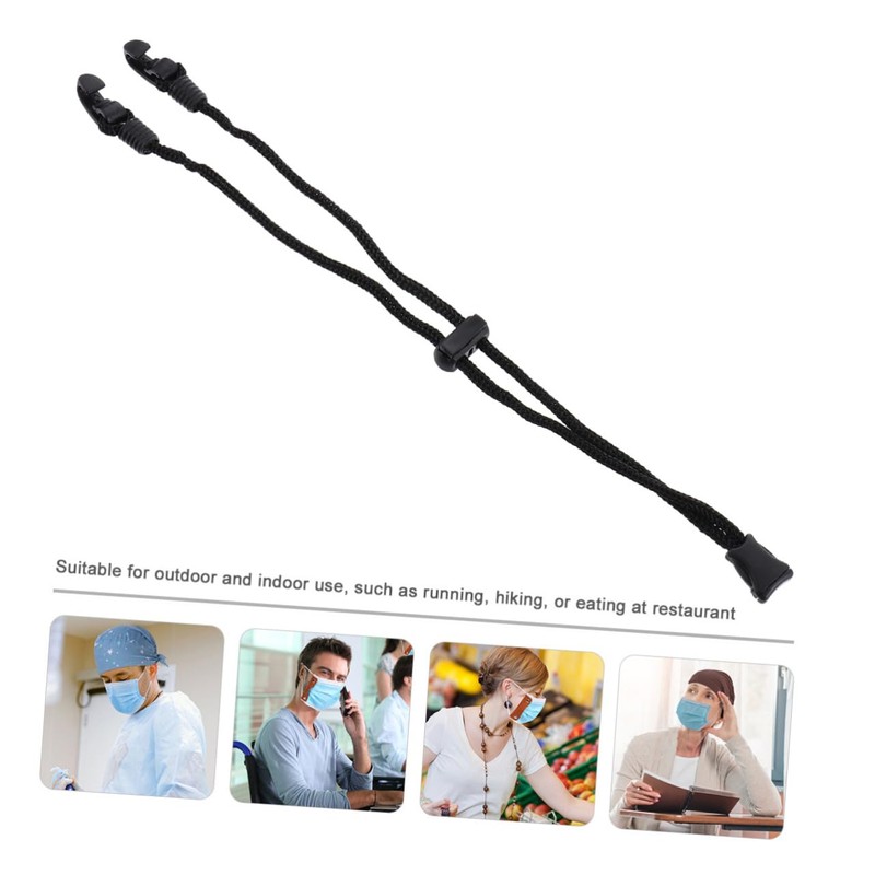 Mikinona 3Pcs Mask Extend Strap Removable Ear Saver for Standard