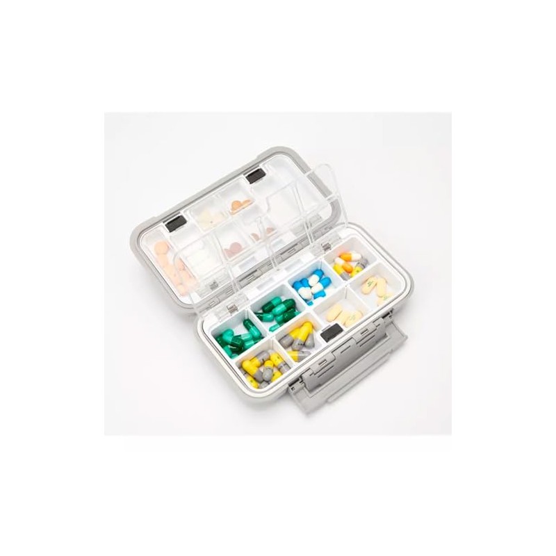 Pastillero Organizador Impermeable Con 16 Rejillas
