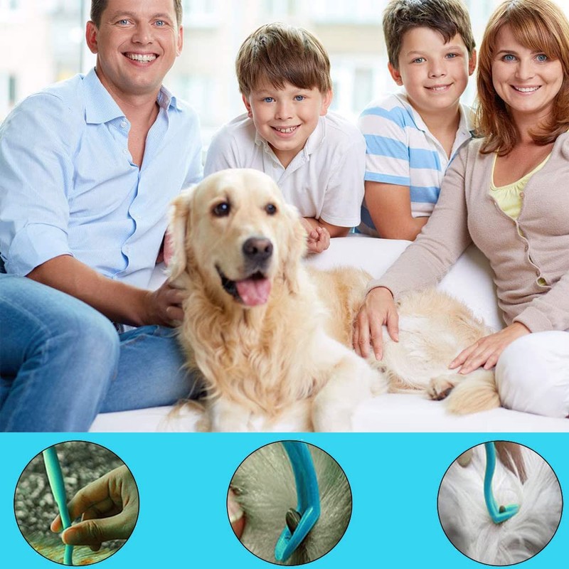HouChanges 3Pcs Tick Remover Tool,Painlessly Tick for Dogs Cats and
