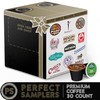 Crazy Cups Variety Pack Sampler Assorted Single Serve Coffee Pods,