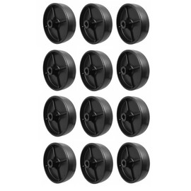 Technology Parts Store 12PK Mower DeckWheel 41434 Compatible with Troy-Bilt Lawn Mowers Bronco, Super Bronco, Super Bronco XP, Pony, Tuffy 42" and 46" Decks