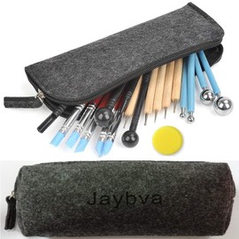 Jaybva Ball Stylus Dotting Sculpting Art Painting Kit Polymer Clay Pottery Tools Silicone Rubber Tip Pens for Ceramics Modeling Embossing
