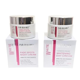 Rashel Crema Día Noche Atenuar Manchas Oscuras Arbutina Niacinamida Paquete