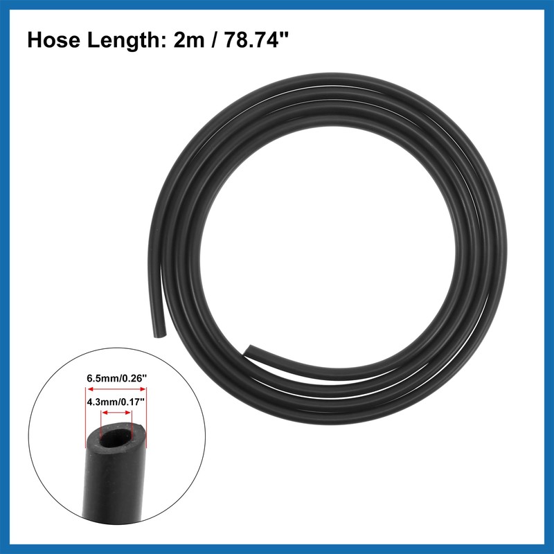 A ABSOPRO Car Windscreen Washer Nozzles 2 Metre Wiper Hose
