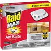 Raid Max Double Control Ant Baits, Kills the Colony, 8