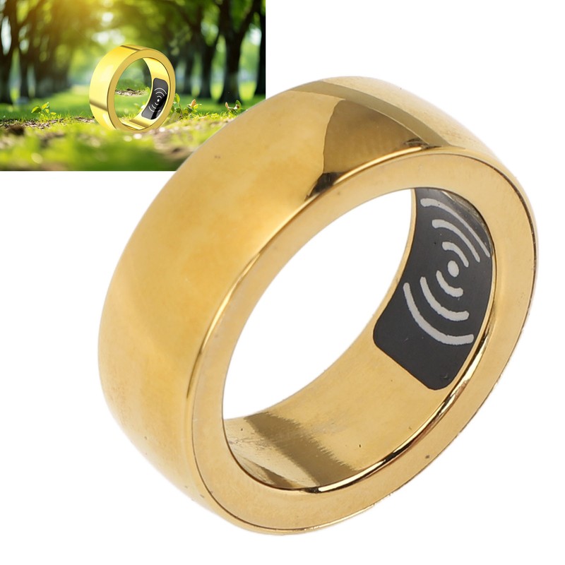 Smart Fitness Tracker Ring IP68 Waterproof Bluetooth Pedometer Smart Ring