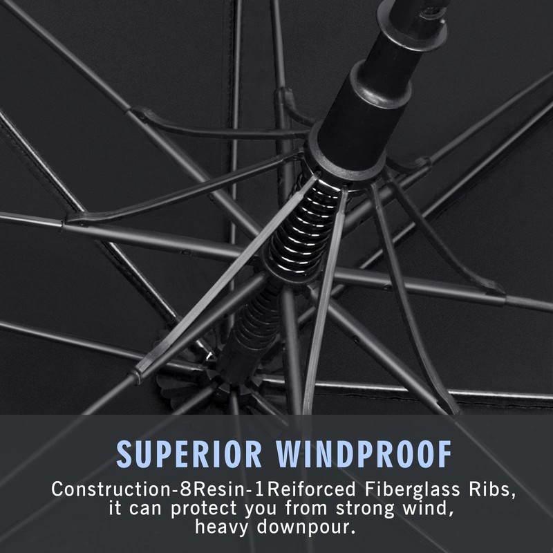 ZOMAKE Large Golf Umbrella for Rain Heavy Duty,Big Golf umbrellas