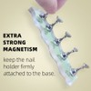 BPrettier Nail Holder for Painting Nails 2 Set Super Magnetic