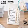 2 Pcs Mini to Do List Checklist Board, Chores Chart