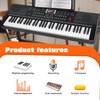 AQNIEGEP 61 Key Keyboard Piano for Beginners Electric Piano Keyboard