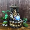 SURPRIZON Ganesha Statues Indoor Water Fountain, Elephant Buddah Statute Tabletop