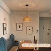 AyshwillDec Hemp Rope Woven Pendant Light Woven Light Fixture Boho