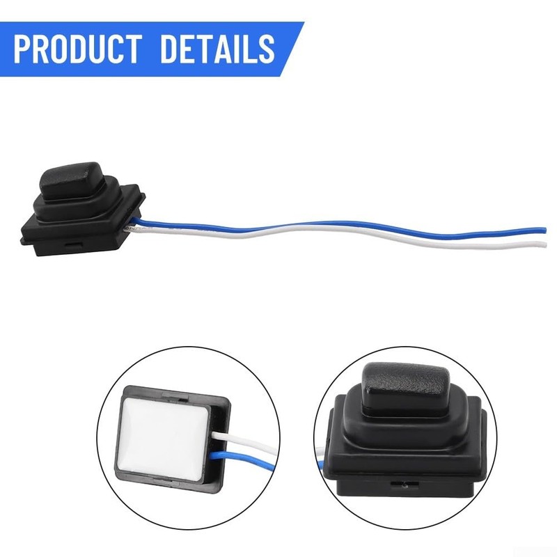 Front Left Door Handle Small Button Switch Door Handle Button