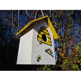 HÜWÜKNÜ Bird House, Nesting Box, Bird House, Bee