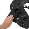 360 Degree Rotatable Seat Swivel Base,Heavy Duty Steel Plate Swivel