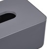 Relaxdays Tissue Box with Bamboo Lid for Bathroom, Tissue Box,
