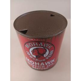 Mohawk Rusty Mohawk Motor Oil Can 1 qt. -  ( Re-pop Collectible )