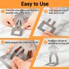 Hot Dog Holder, 5 Pcs Funny BBQ Sausage Holders Stainless