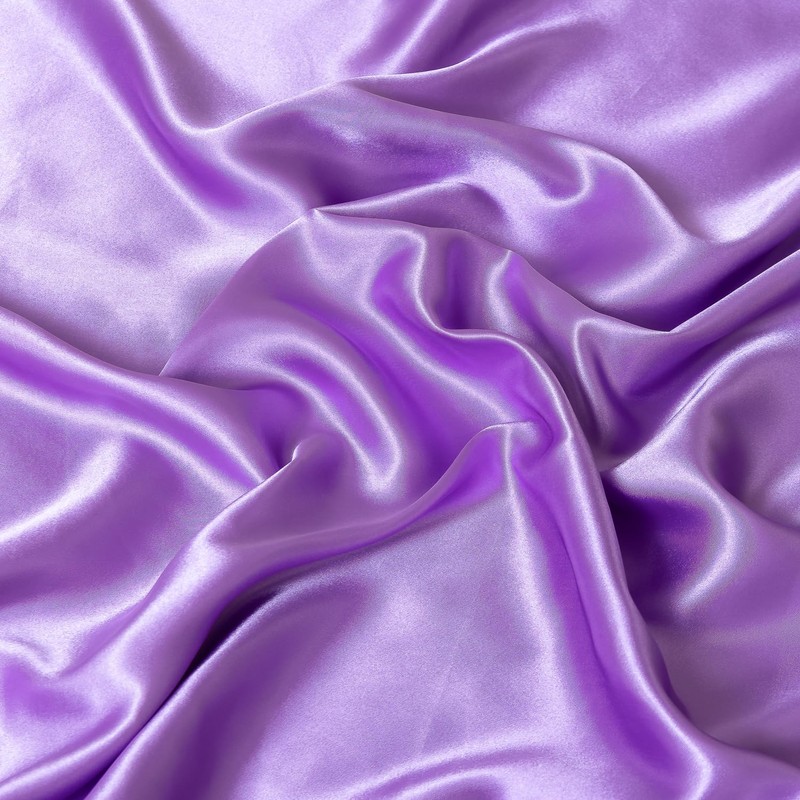 Satin Fabric by The Yard ，60 Inch Wide ，Soft Charmeuse