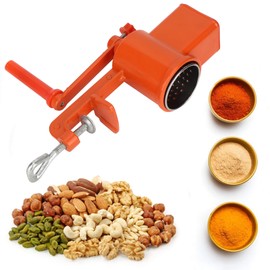 Manual High Hopper Grain Grinder,Premium Quality Corn Grinder,Hand Cranking Manual Grinder Aluminum Alloy Milling Machine for Nuts Grain Corn Wheat Oats