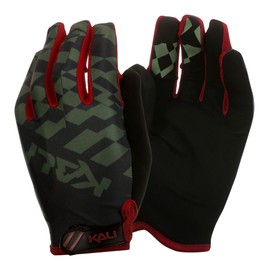 Kali Protectives Laguna Glove Body Armor/Gloves - Glitch Mos/Red 2X-Large