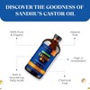 【Sandhus】Scalp Stimulator, Castor Oil, Herbal Blend for Thicker Hair and