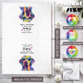 Dog Towels,Goldendoodle Gifts,Dog Hand Towels,Dog Kitchen Towels,Dog Dish Towels,Golden Doodle Gifts Women,Gifts for Dog Lovers,Dog Lovers Gifts for Women,Gifts for Dog Mom,Dog Mom Gifts for Women