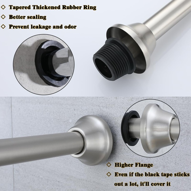 RANDOM Brass P Trap Bathroom Sink U-Shape 1-1/4 inch Sink