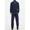 TBMPOY Men's Jersey Top and Bottom Sportswear Set, Sweatshirt, Running