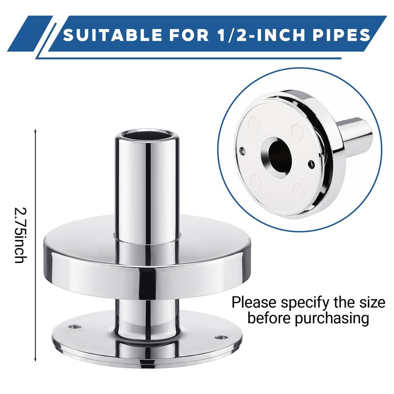 Duraaamo 3 Set PEX Stub-out Support and Cover for Copper