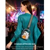 Clear Crossbody Bag Clear Bag for Stadium Events, Clear Purses