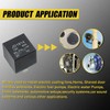 JUTOSU 5 Pole Relay, In-Car Relay, SPDT Relay Socket with