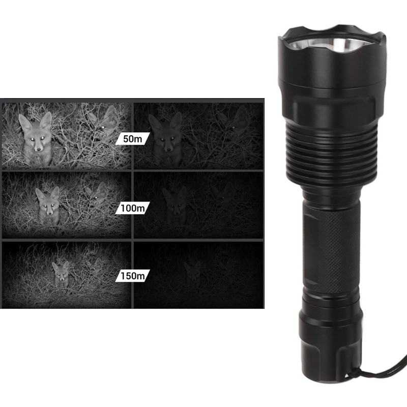 850nm IR Illuminator Flashlight Infrared Night Vision Flashlight for Hunting