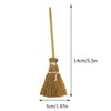 5Pcs Witch Broom, Miniature Broom Props Artificial Mini Broom Fairy