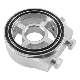 Laroal Oil Filter Oil Cooler Adapter Universal Oil Filter Temperature Cooler Indicator Car Instrument Conversion Parts